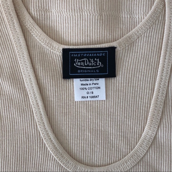 NWT LAST ONE Von Dutch tank. - Picture 3 of 4